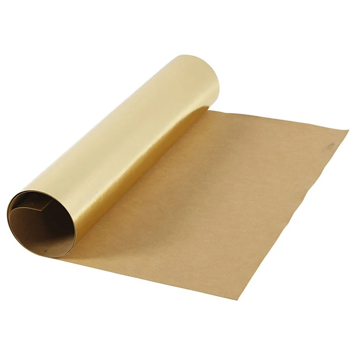 Metallic Faux Leather Paper