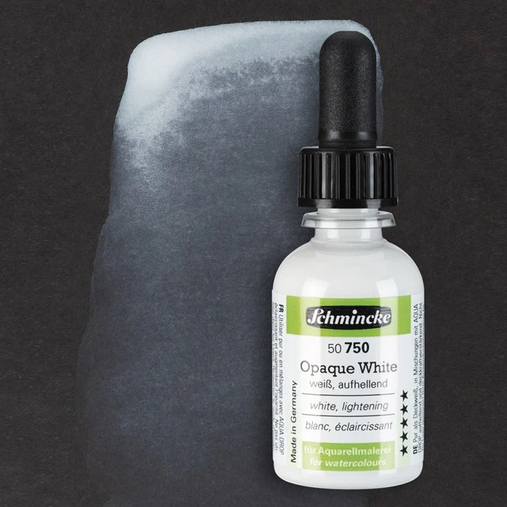 Opaque White Medium for Watercolors 30 ml