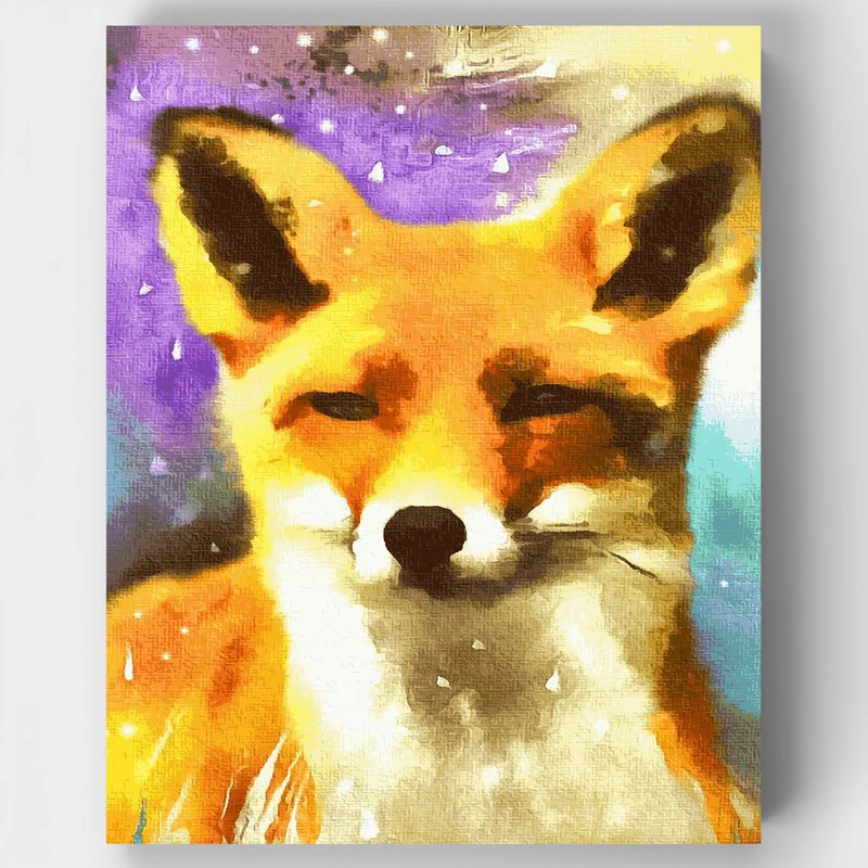 "fox" Paint by Numbers Kit