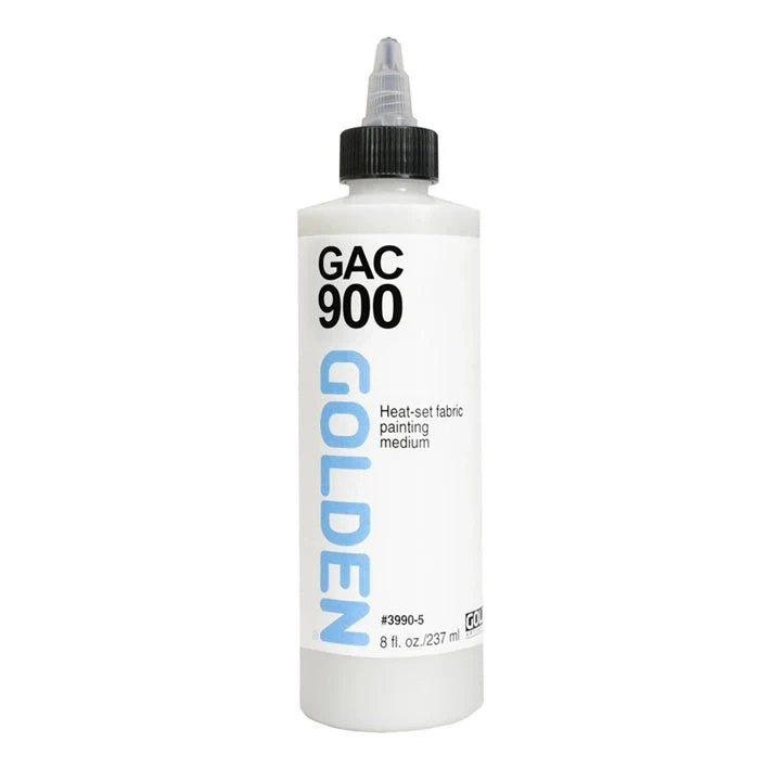 Golden Fabric Painting Medium 237 ml
