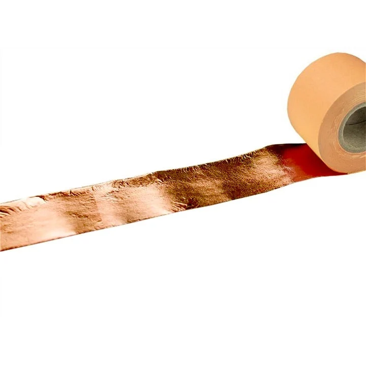 Copper Metallic Leaf Roll 2.5 cm x 50 m