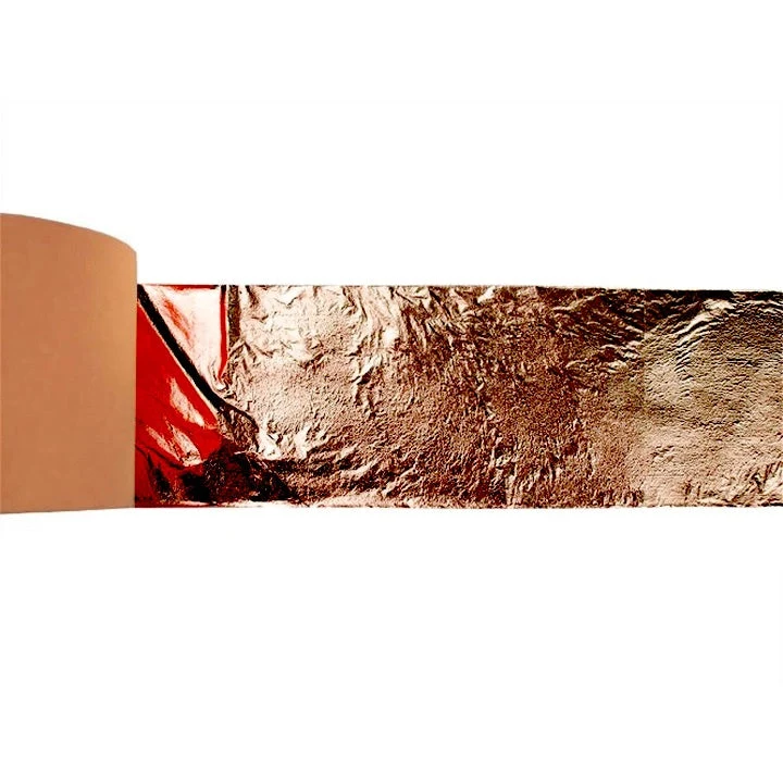 Copper Metallic Leaf Roll 2.5 cm x 50 m