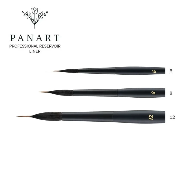 PanArt 1424 Reservoir Liner Brush for Sharp Lines