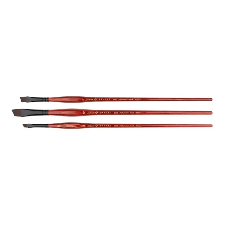 PanArt 3362 Angled Brush for Acrylic