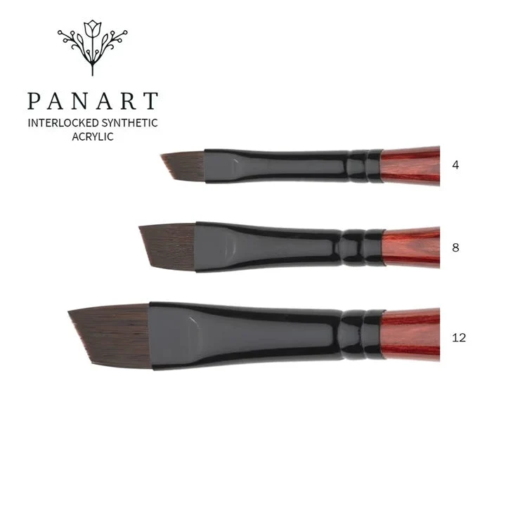 PanArt 3362 Angled Brush for Acrylic