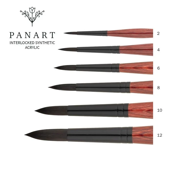 PanArt 3302 Round Brush for Acrylic