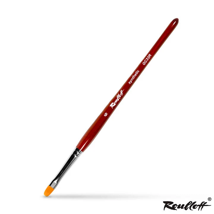 Roubloff Oval Brush for Nail Modeling