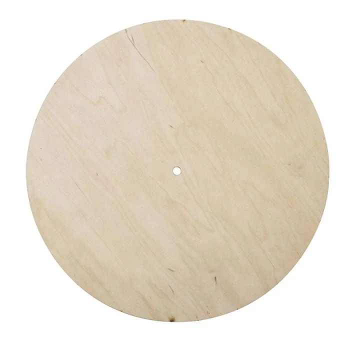 ROSA TALENT Round Wooden Clock Base, 30 cm