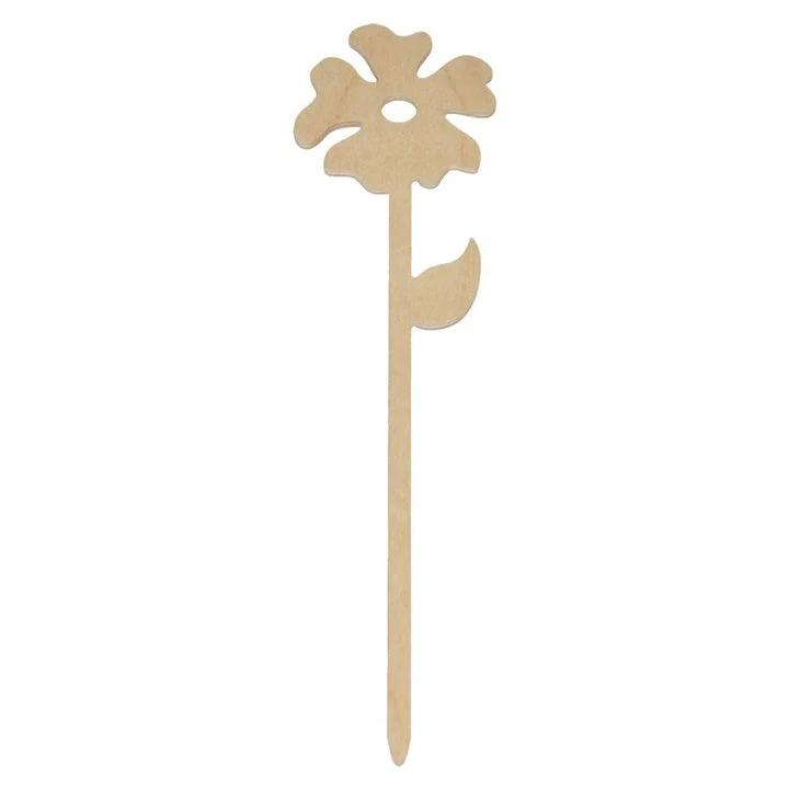 Wooden Flower Pick, 28 cm