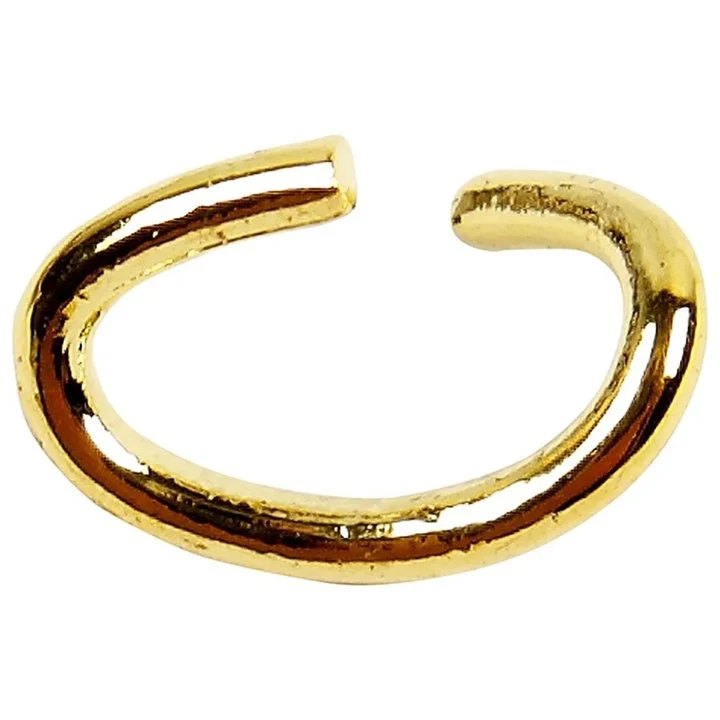 Oval Jump Rings, 0.7 mm, 50 pcs