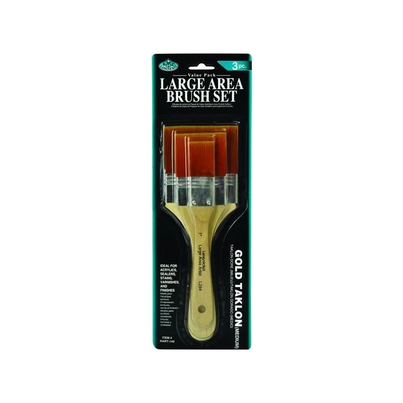Brushes for Priming and Gesso Priming - Set of 3