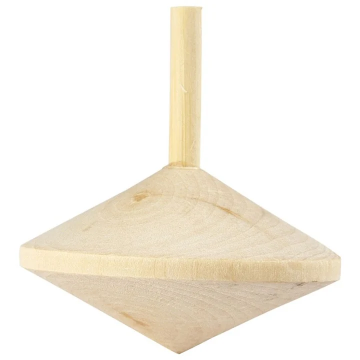 Wooden Spinning Top for Play