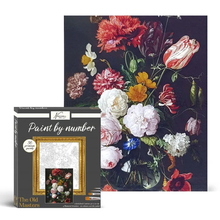 Nassau Paint by Numbers - Flowers