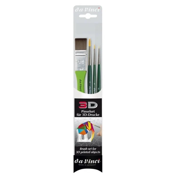 da Vinci 3D Painting Brushes, Set of 4