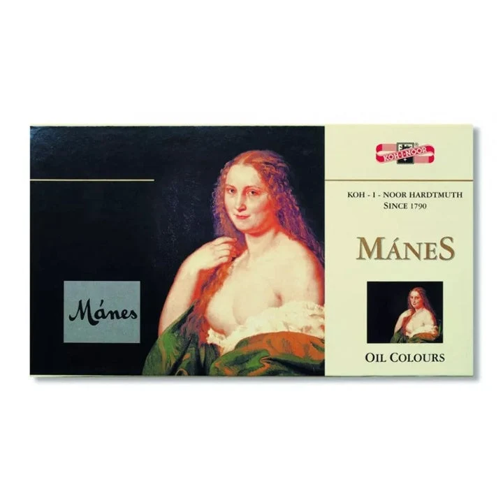 Mánes Oil Paint Set, 16 ml, Set of 10