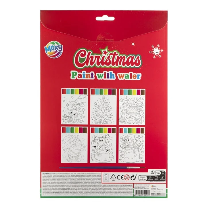 Christmas Water Painting A4