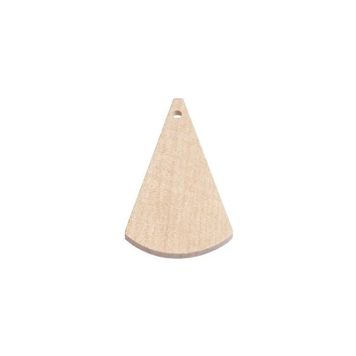 Wooden Jewelry-Making Blank, Pendant, 5 cm