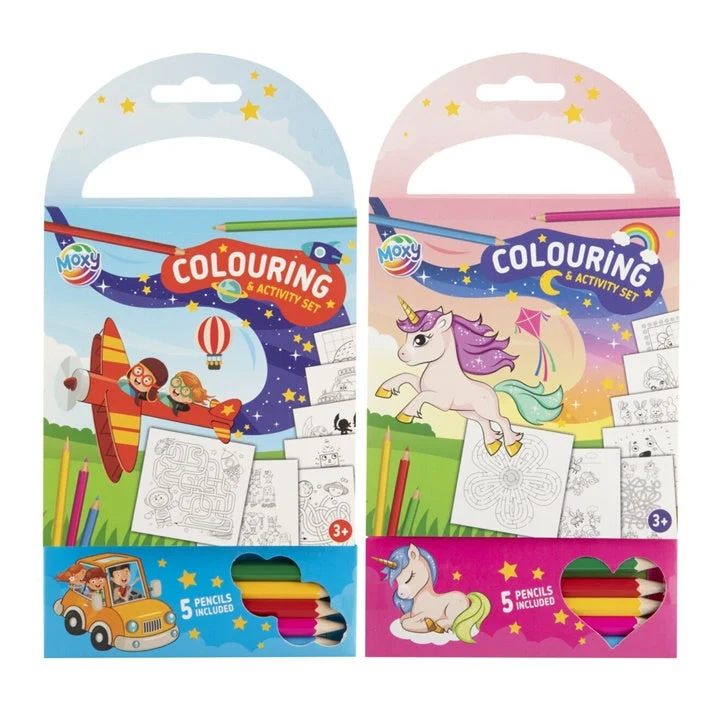 Coloring Books With Colored Pencils