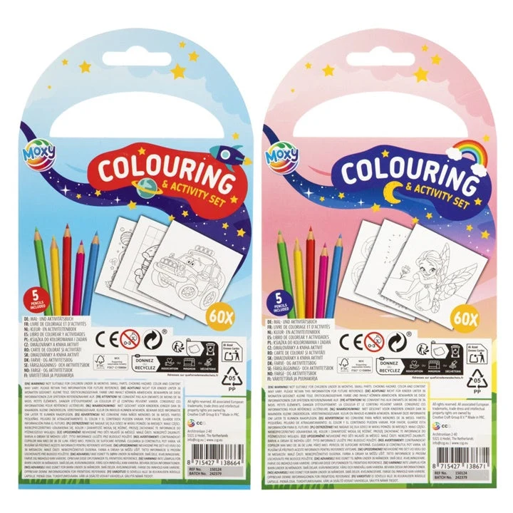 Coloring Books With Colored Pencils