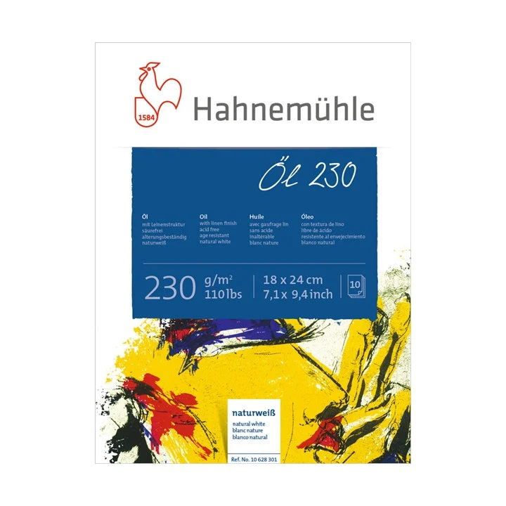 Hahnemühle Oil Painting Pad, 10 Sheets