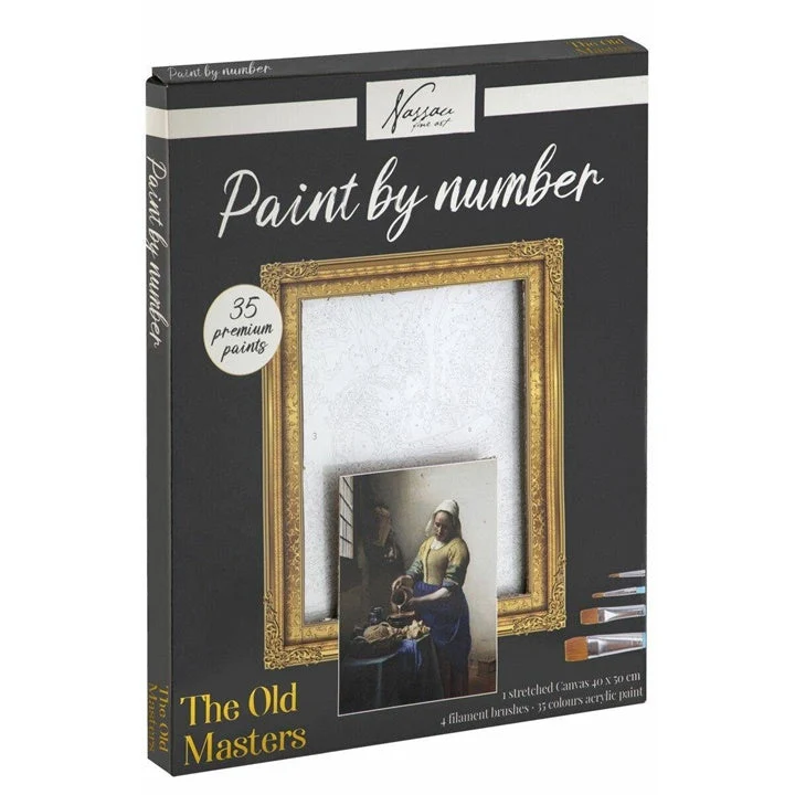 Nassau Paint by Numbers Milkmaid