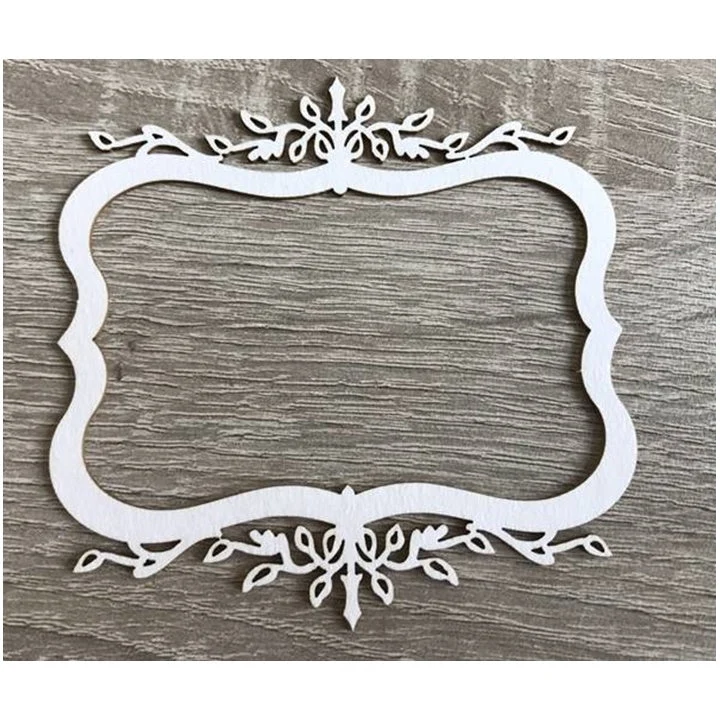 Wooden Decorative Cutout – Frame – 1 pc