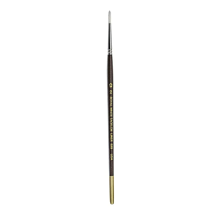 Royal and Langnickel Round Brush White Tacklon