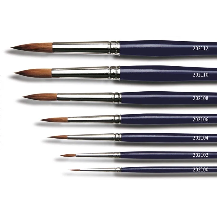 Solo Goya Round Brush, Kolinsky Imitation