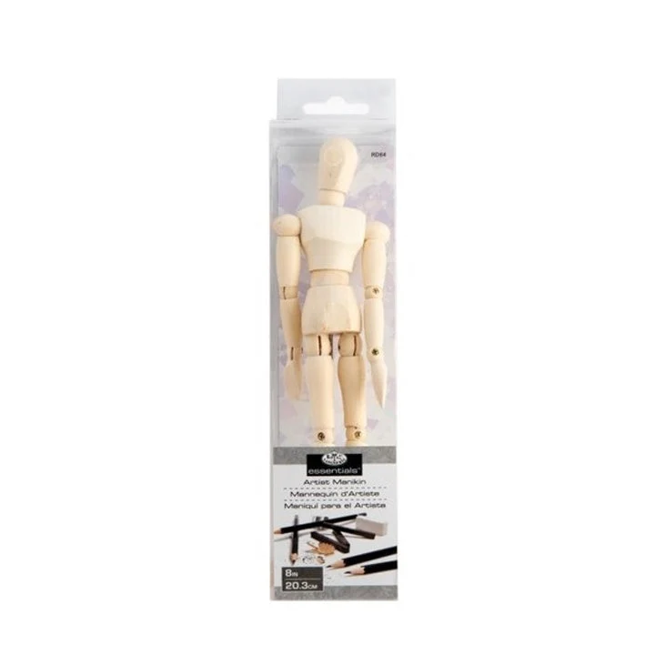 Wooden Mannequin on Base, 20.3 cm
