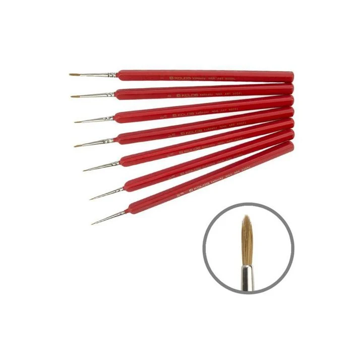 KOLOS Round Kolinsky Nail Art Brush 3009L