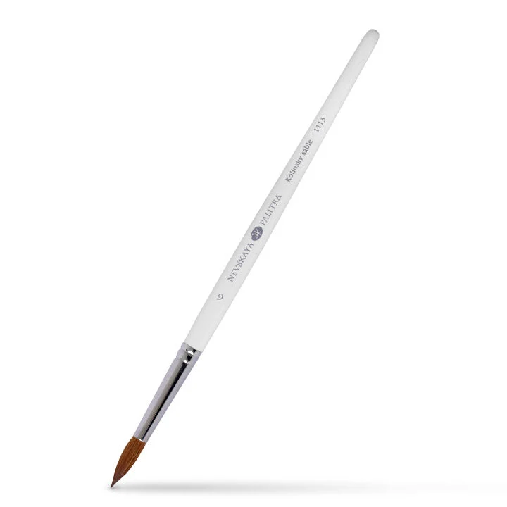 Nevskaya palitra Round Natural Kolinsky Brush