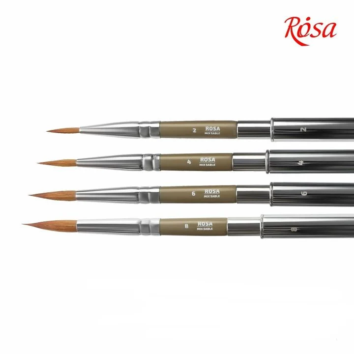 ROSA LAKE 178 Round Travel Brush