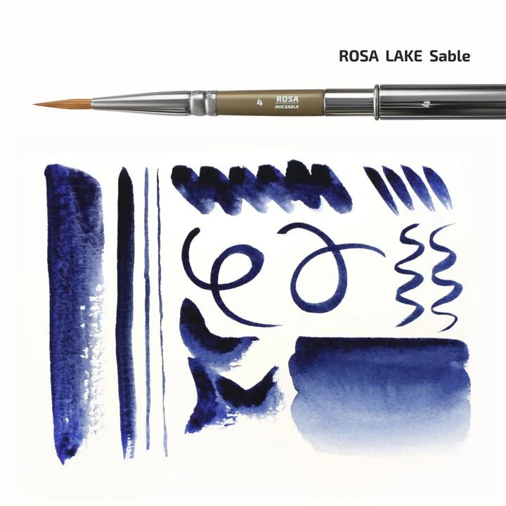 ROSA LAKE 178 Round Travel Brush
