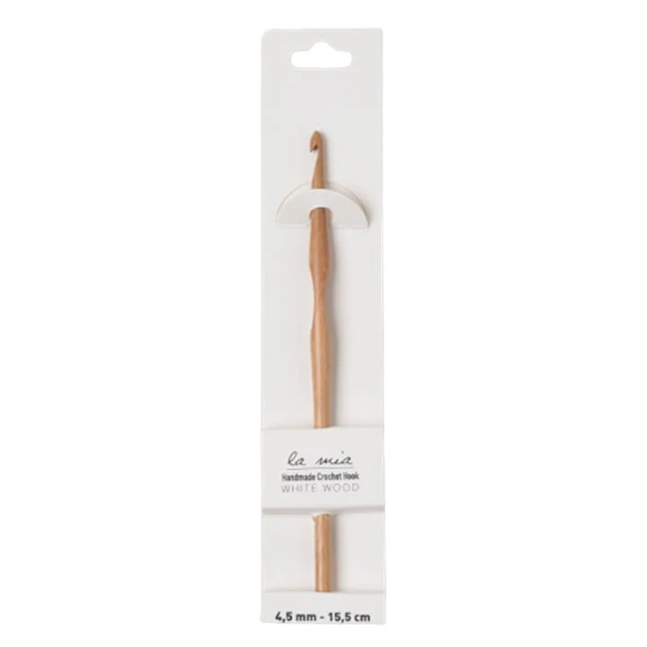 La Mia Wooden Crochet Hook 4.5 mm