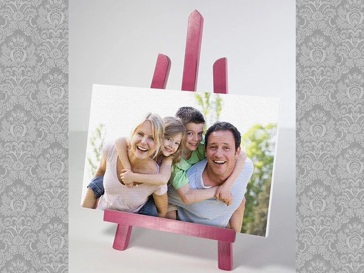 Photo Print on an Easel