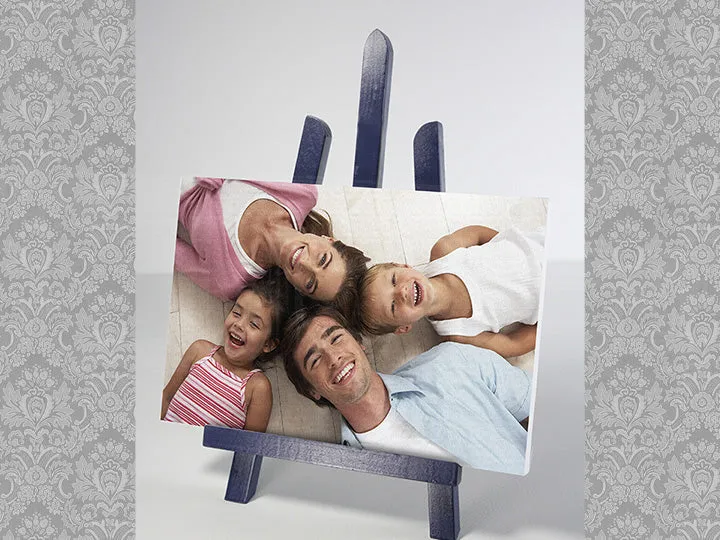 Photo Print on an Easel