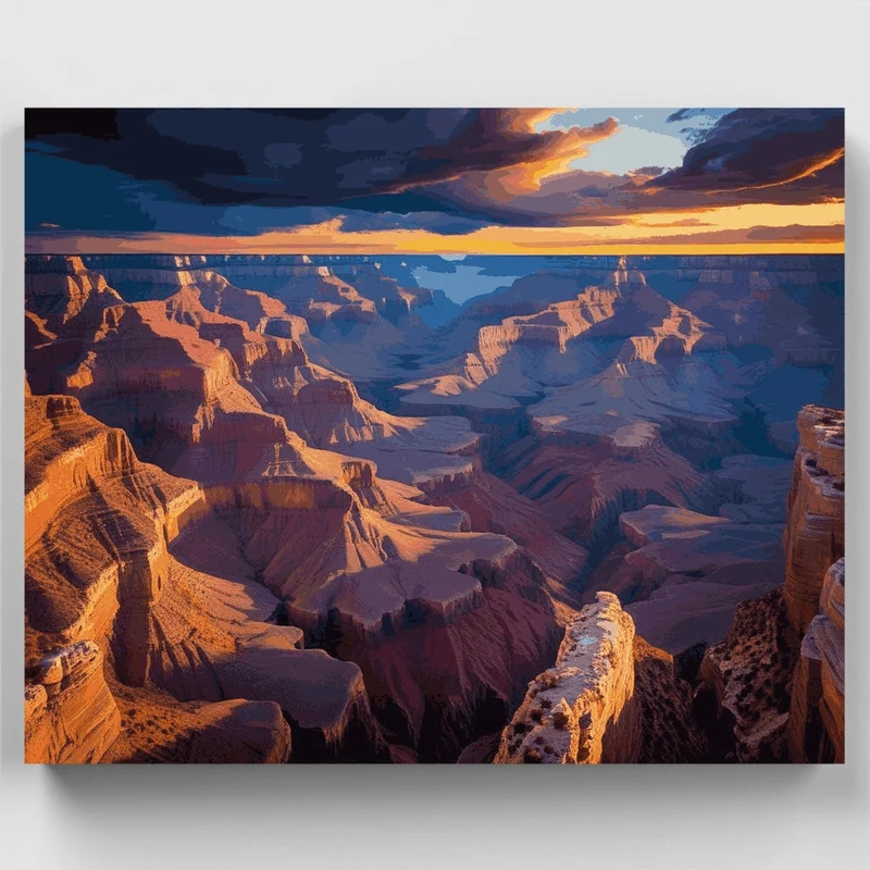 Grand Canyon Sunset - Paint by Numbers Kit