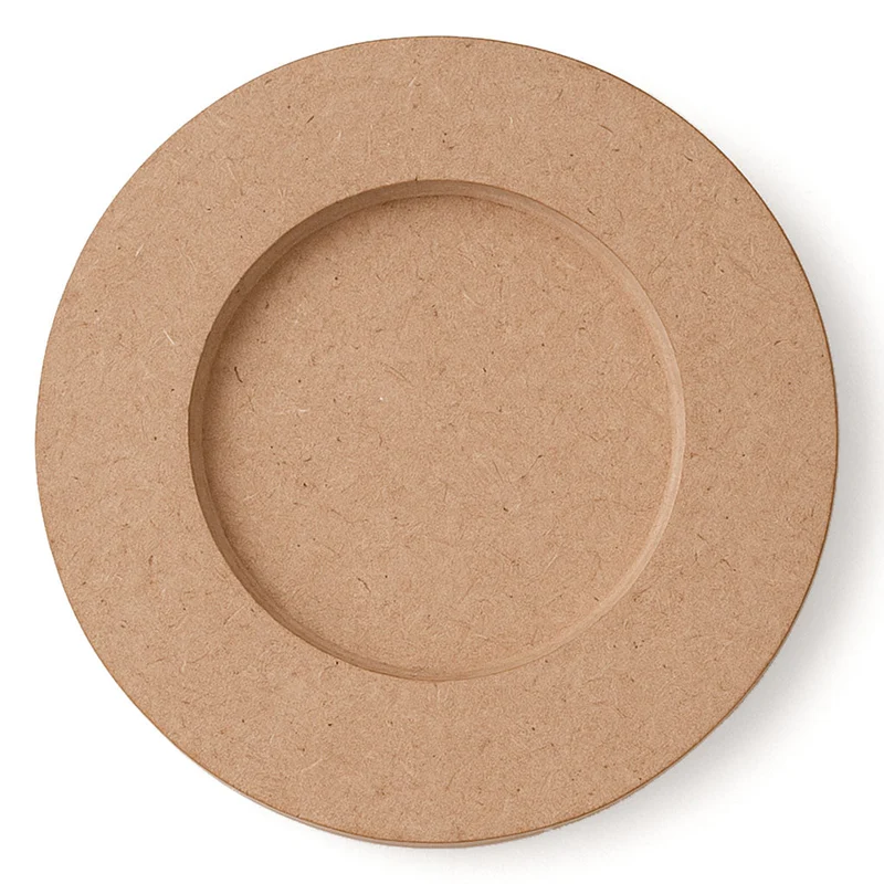 ARTMiE Double-Sided Round 3D Board With Gesso
