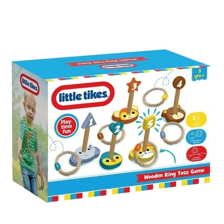 LITTLE TIKES Wooden Ring Toss Game