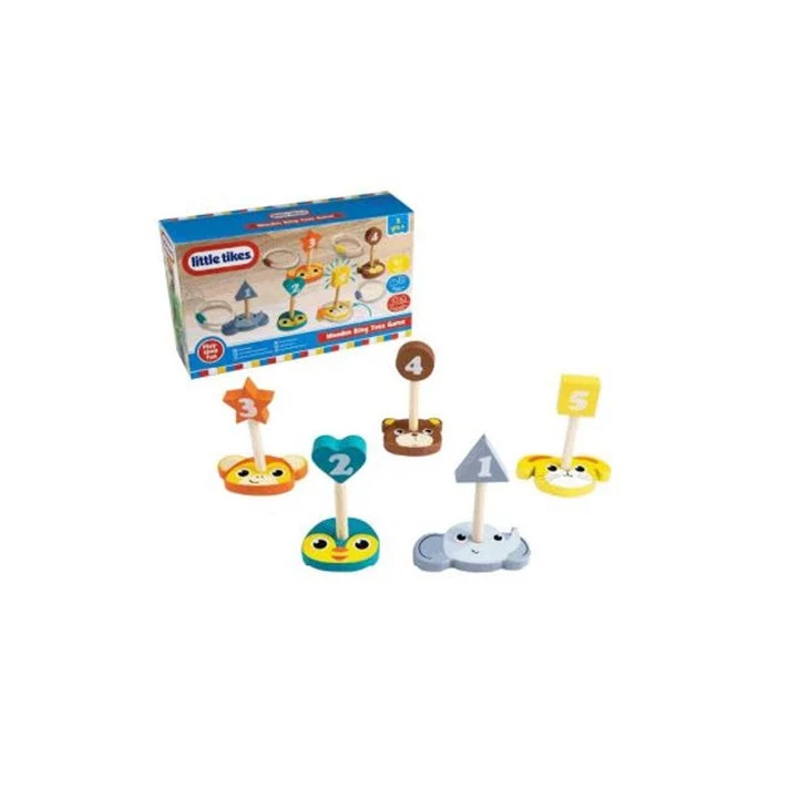 LITTLE TIKES Wooden Ring Toss Game