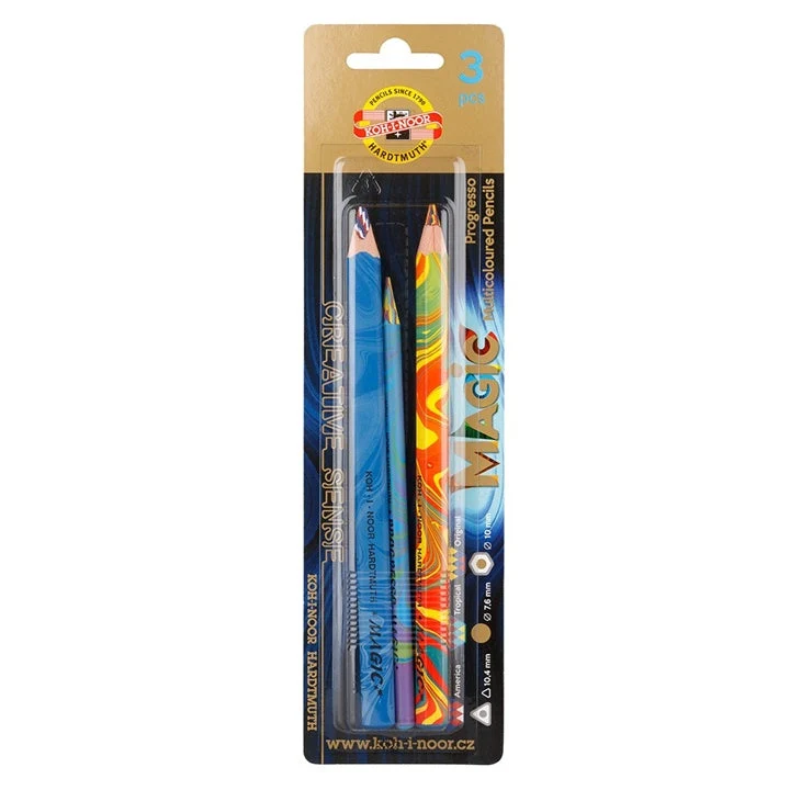 MAGIC Special Colored Pencils, Set of 3