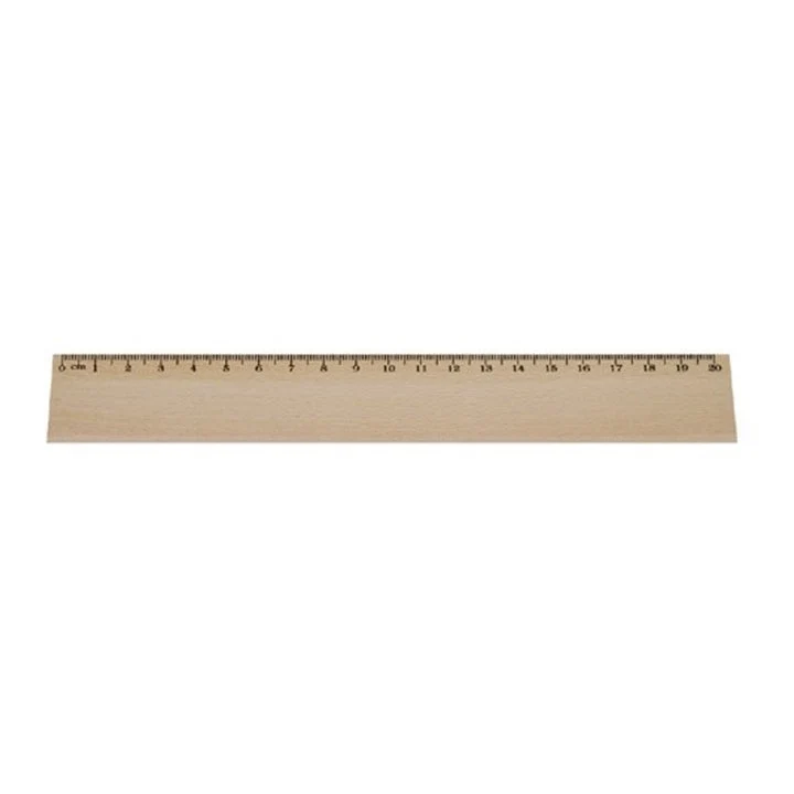 Wooden Ruler 20 cm