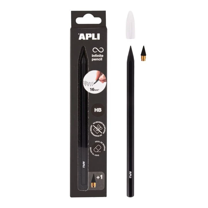 APLI Infinite Pencil HB 1 pc ASSORTED 2