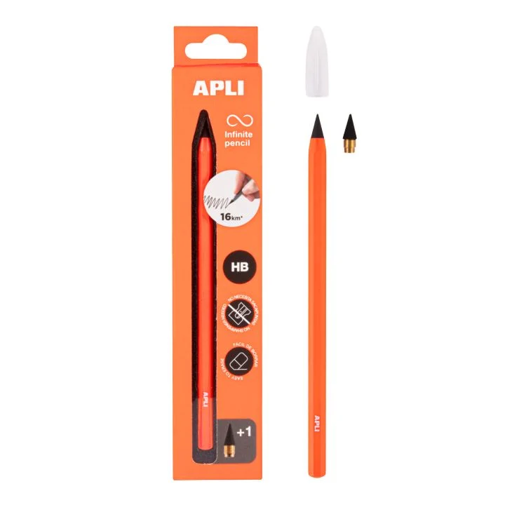 APLI Infinite Pencil HB 1 pc ASSORTED 2