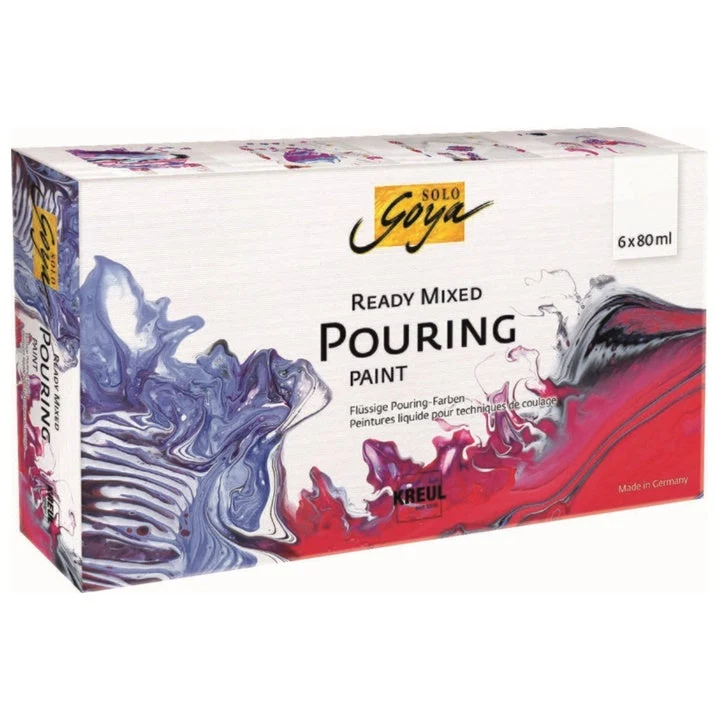SOLO GOYA Ready Mixed Pouring Set of 6