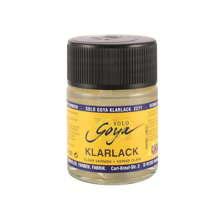 SOLO GOYA Clear Varnish 50 ml