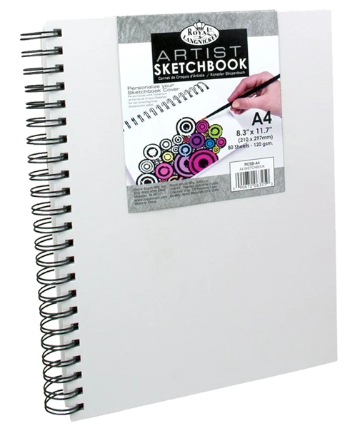 Canvas-Texture Sketching Pad A4