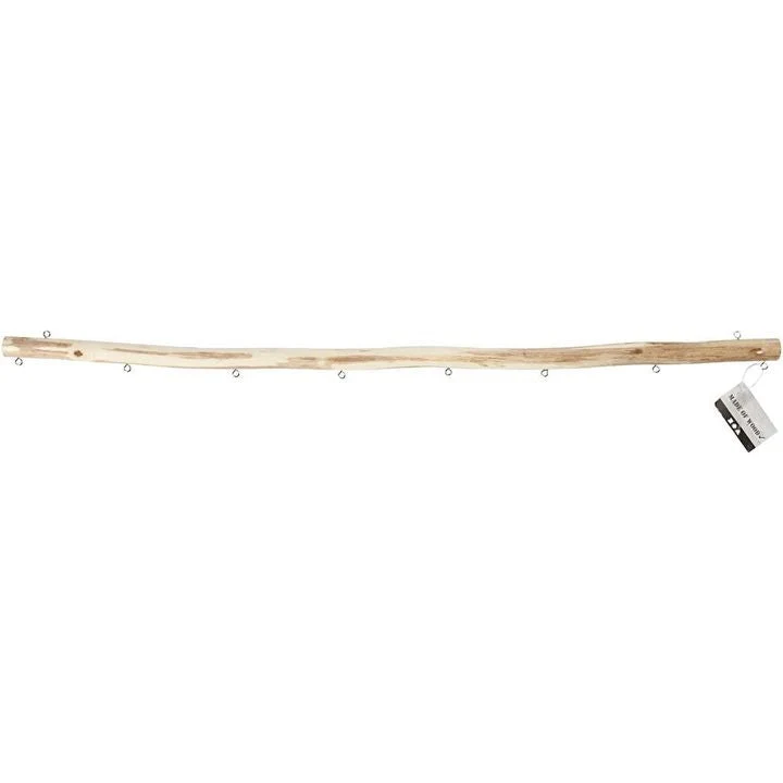 Wooden Macrame Hanging Rod, 60 cm