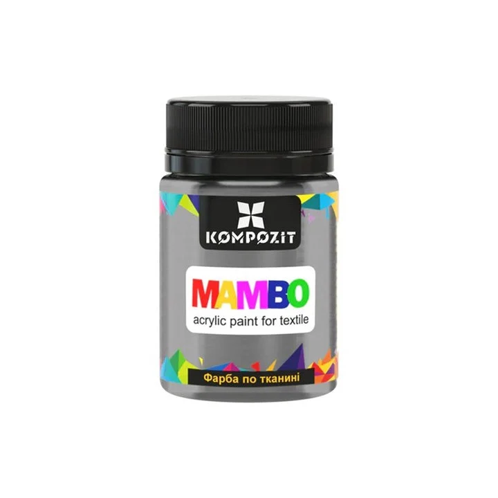MAMBO Metallic Fabric and Leather Paint, 50 ml