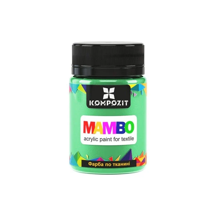 MAMBO Metallic Fabric and Leather Paint, 50 ml